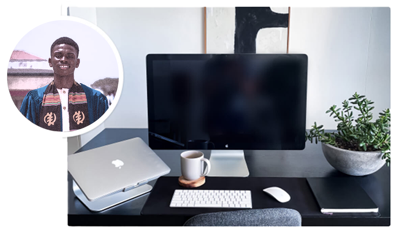 My desk